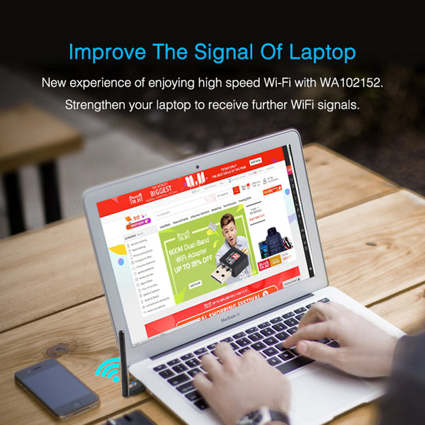 High Speed USB Wifi Adapter Home Media Station